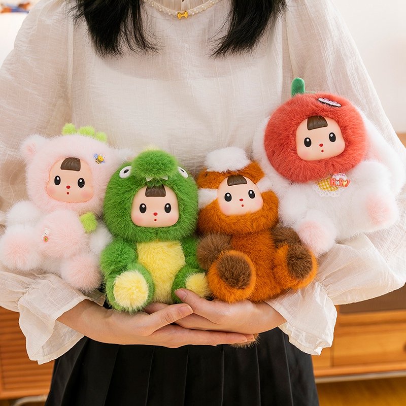 Soft Plush Doll - 17 سنتيمتر لينة الفينيل الوجه أفخم