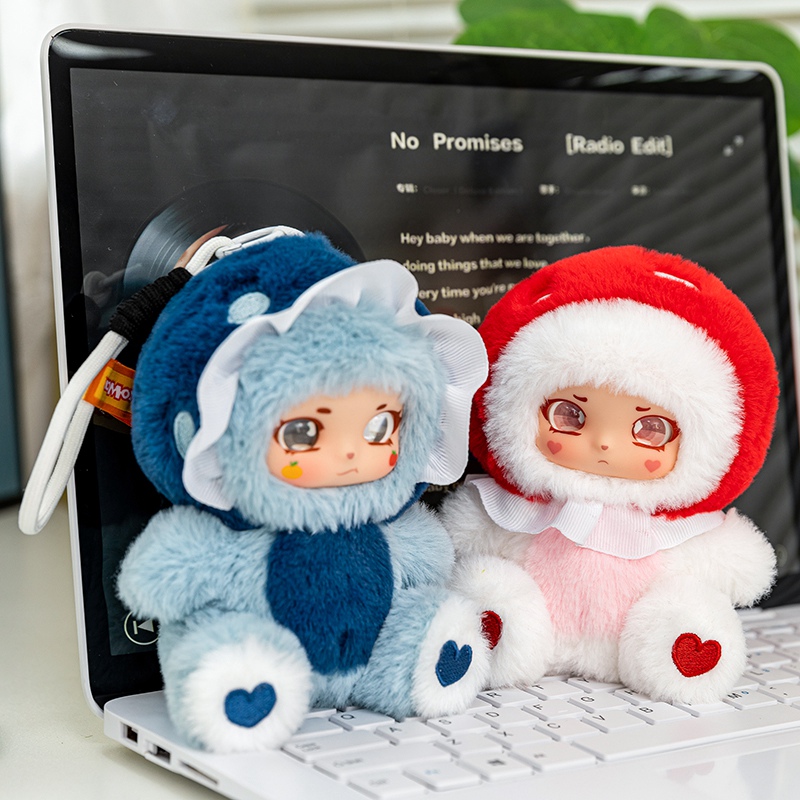 Soft Plush Doll - 14 سنتيمتر فتاة الفطر الفينيل ألعاب