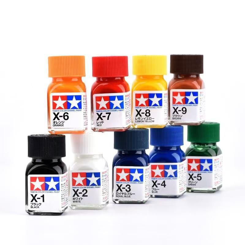 طلاء زيتي لامع عسكري 10 مل X1- - مراجعة Tamiya Model Paint Set وسعره