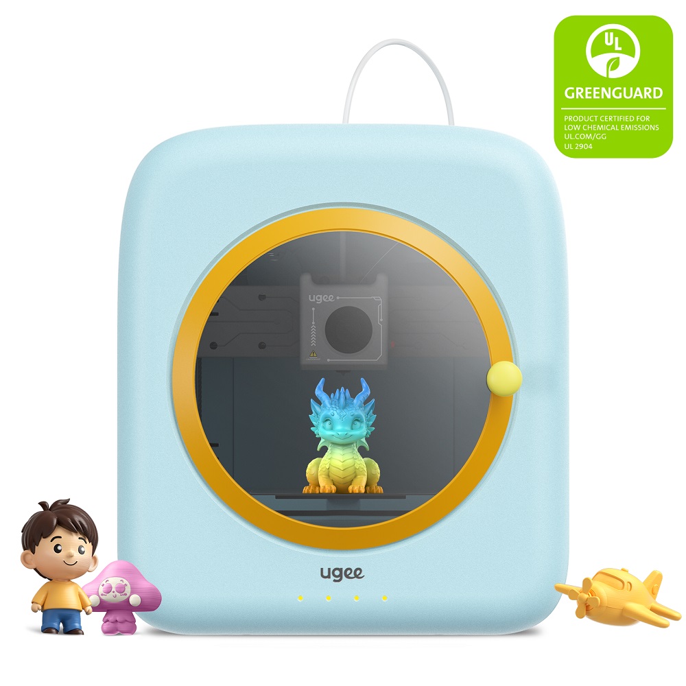 طابعة UGEE Funbox ثلاثية الأبع - مراجعة Kids Toys 3D Warehouse وسعره