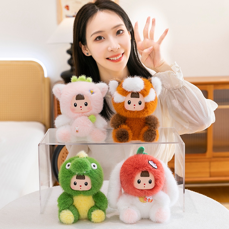 17 سنتيمتر لينة الفينيل الوجه  - مراجعة Soft Plush Doll وسعره