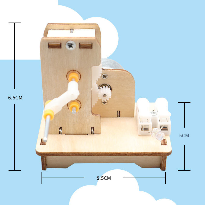 لتقوم بها بنفسك مولد يدوي صغير - مراجعة Science Experiment Kit وسعره