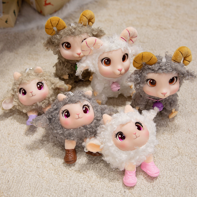 دمية خروف لطيفة محشوة بالقطيفة - مراجعة Soft Plush Doll وسعره