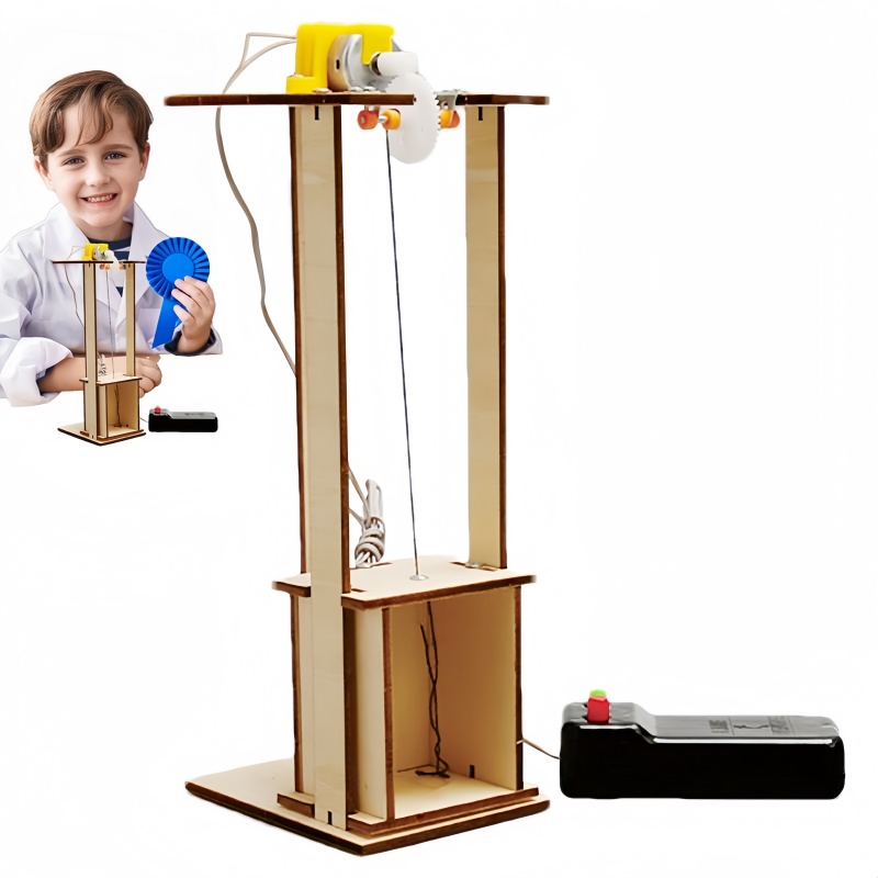 مجموعة مصعد الرفع الكهربائية ل - مراجعة Science Experiment Kit وسعره