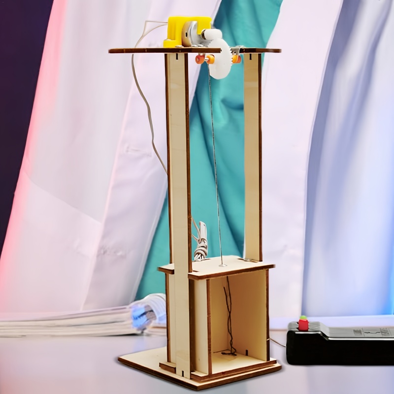 مجموعة مصعد الرفع الكهربائية ل - مراجعة Science Experiment Kit وسعره