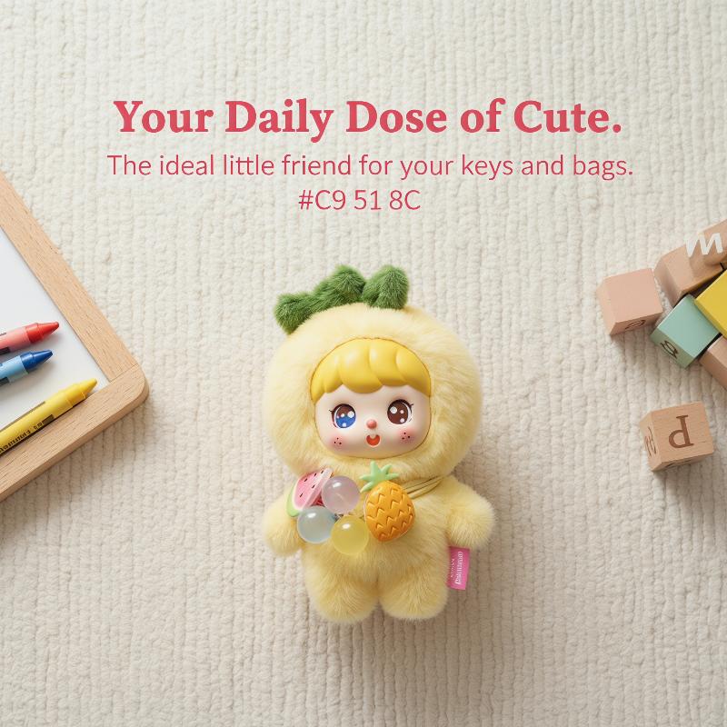 دمية فواكه لطيفة محشوة بالقطن  - مراجعة Soft Plush Doll وسعره
