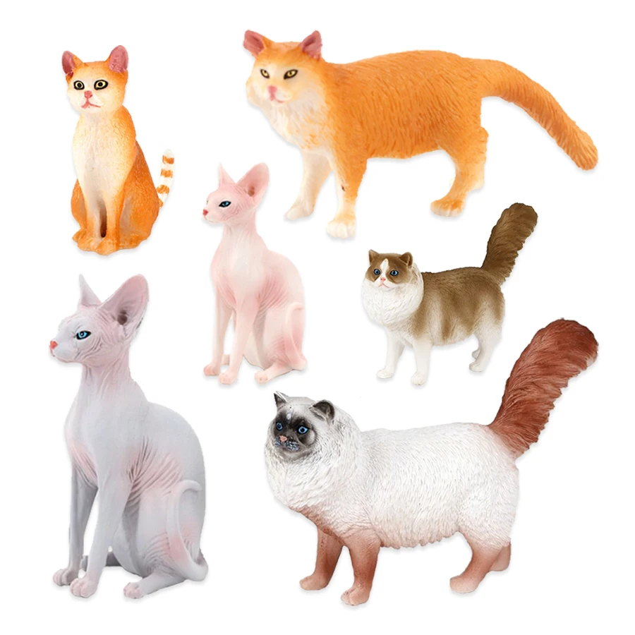 ألعاب نماذج القطط، مجسمات حيوا - مراجعة Kids Toys Under 1 Year وسعره