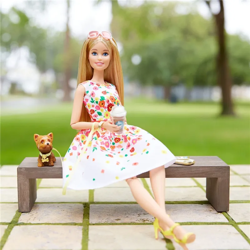 دمى باربي لوك بارك بريتي بلوند - مراجعة Mattel Toy Barbie وسعره