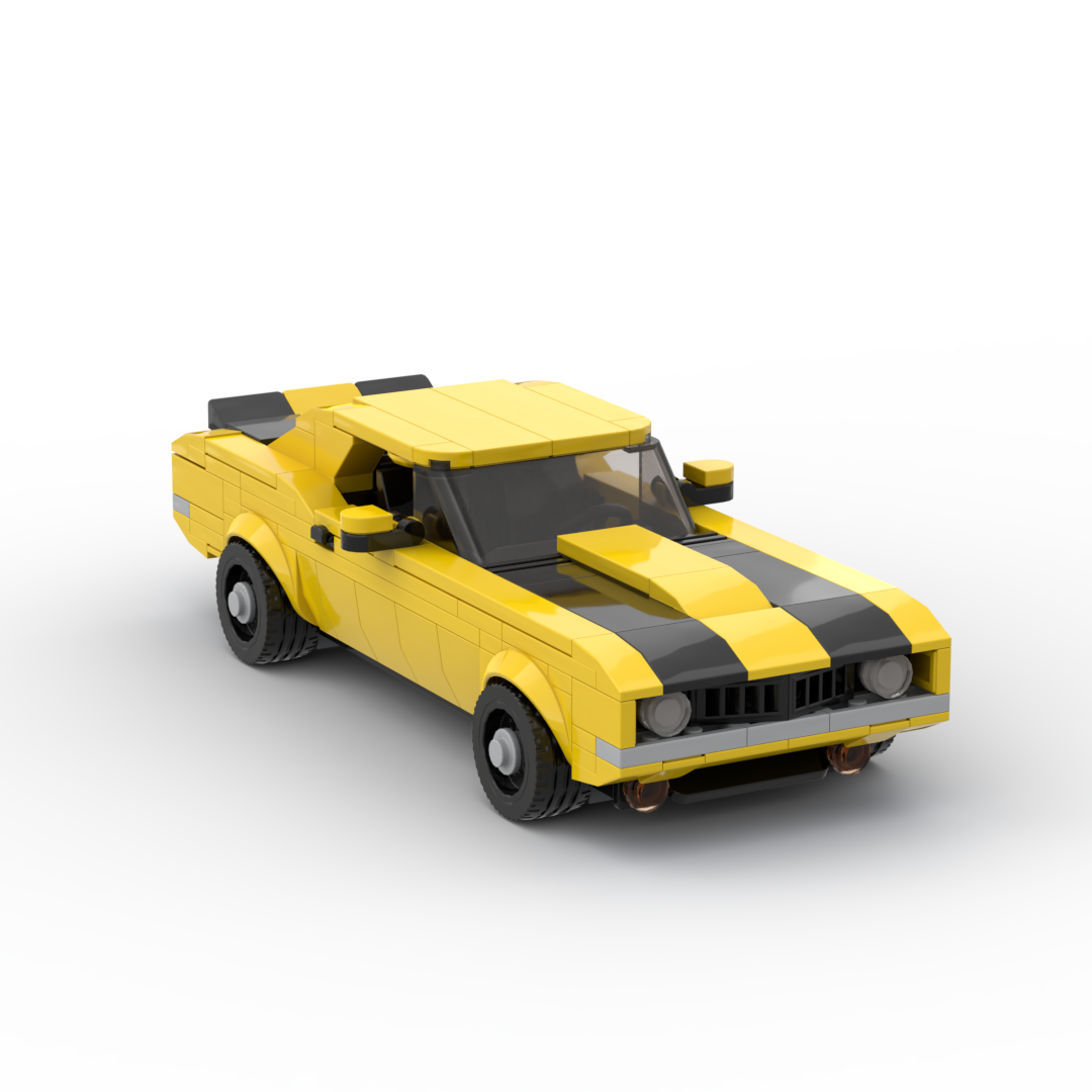 مكعبات بناء سيارة كامارو Z28 ا - مراجعة Kids Toys Exhibition وسعره